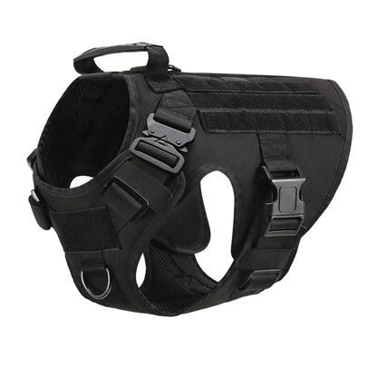Tactical Military Vest Dog Harness & Leash Set for German Shepherds All Breeds