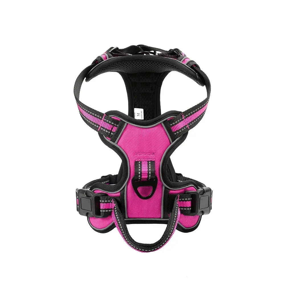 Dog Harness Adjustable Reflective No Pull Vest for Large Medium Small Dogs