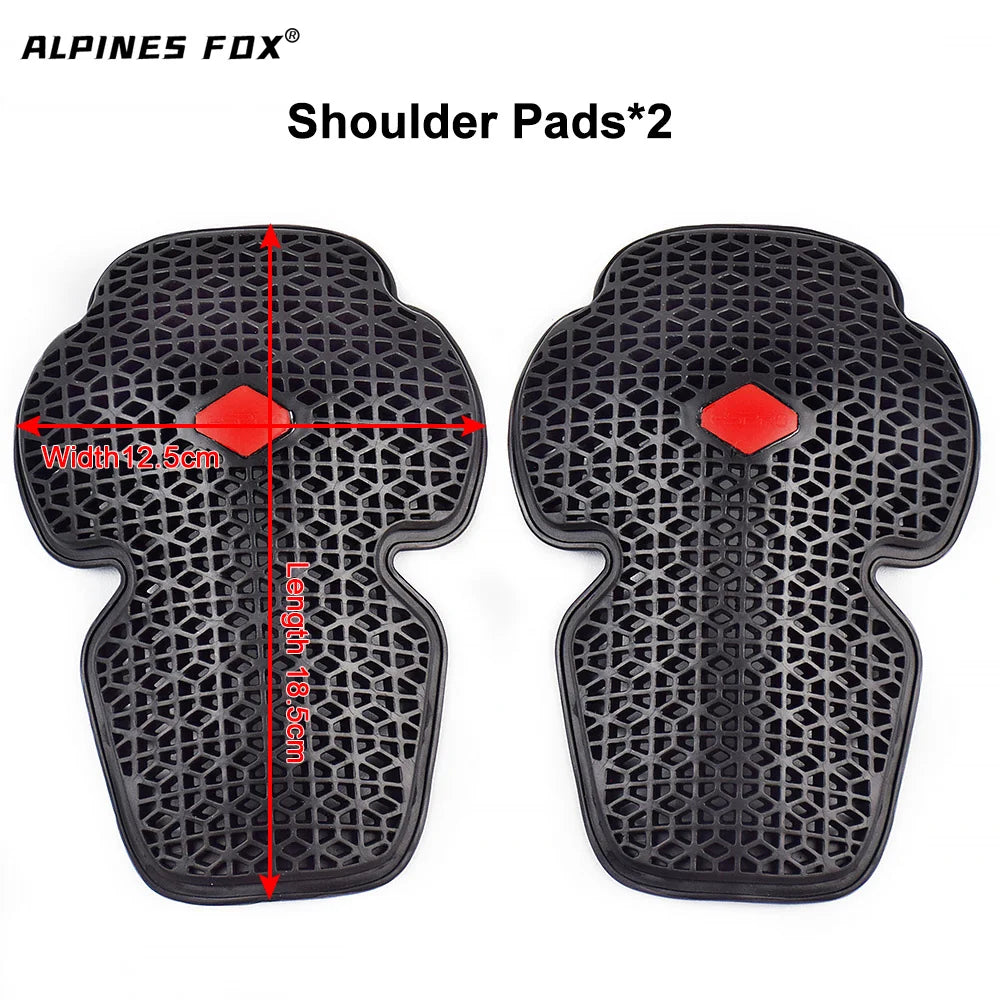 Universal Motorbike Chest Pads CE Approved Soft Motorcycle Jacket Insert Armor Shoulder Elbow Back Protector Pad