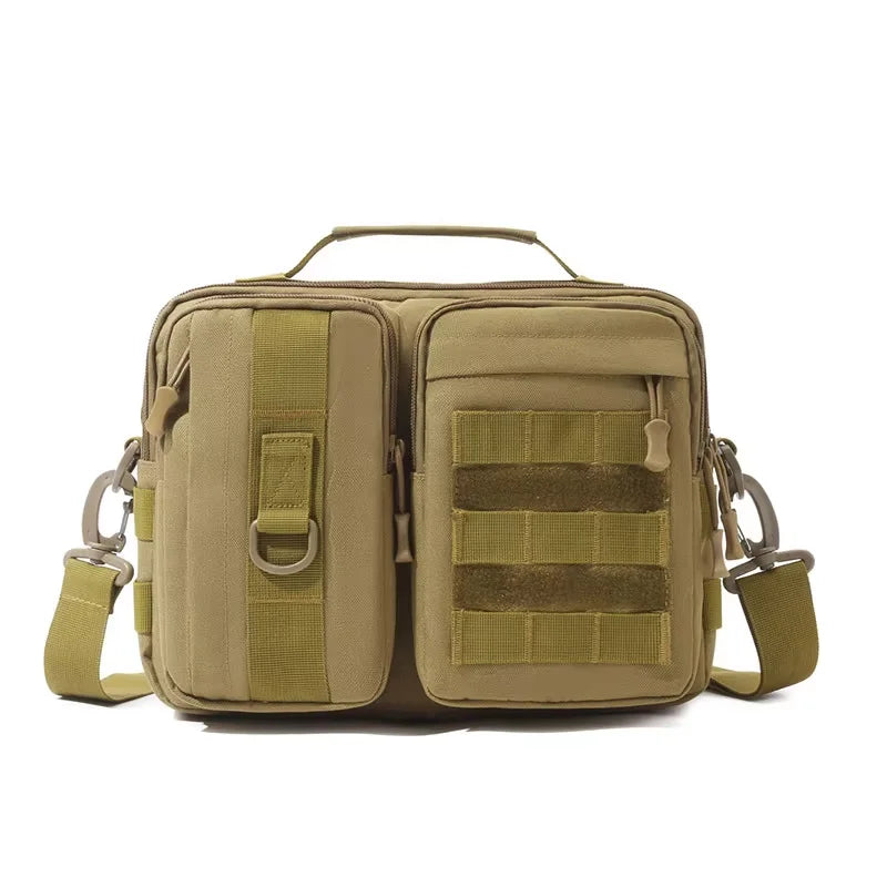 Mens Tactical Shoulder Bag Sling Backpack Molle Outdoor Travel Hiking