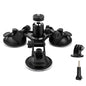Suction Cup Car Mount for GoPro Hero 13-8 DJI Osmo Action w/ Adapter