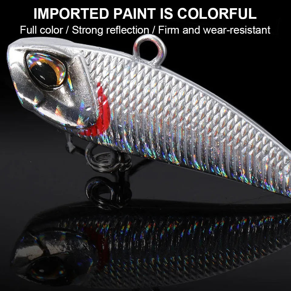 WALK FISH Metal VIB Spinner Lure 7g–21g Tail Vibration Trolling Bait