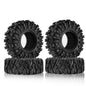 4pcs 110x38mm 1.9 Mud Terrain Tires for 1/10 RC Crawler SCX10 Capra TRX4