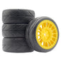 12mm Hex RC Wheels for 1/10 Rally Racing Car HSP HPI Tamiya Traxxas