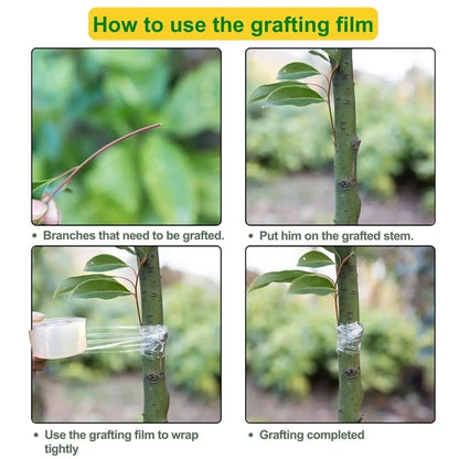 Biodegradable Grafting Tape Plant Bind Belt Eco-friendly Gardening Membrane