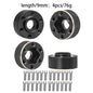 12mm Brass Wheel Weights | Hex Hub Adapter for 1/10 RC SCX10 TRX4 1.9" Rims
