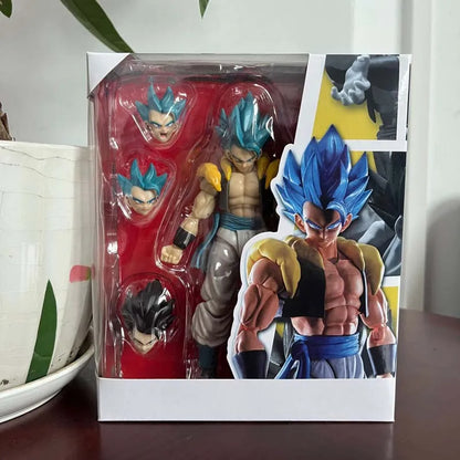 Dragon Ball Super Broly Son Goku Vegeta Gogeta Action Figure Model Toys Joint Movable Doll Birthday Present For Friends-EXPROTAS