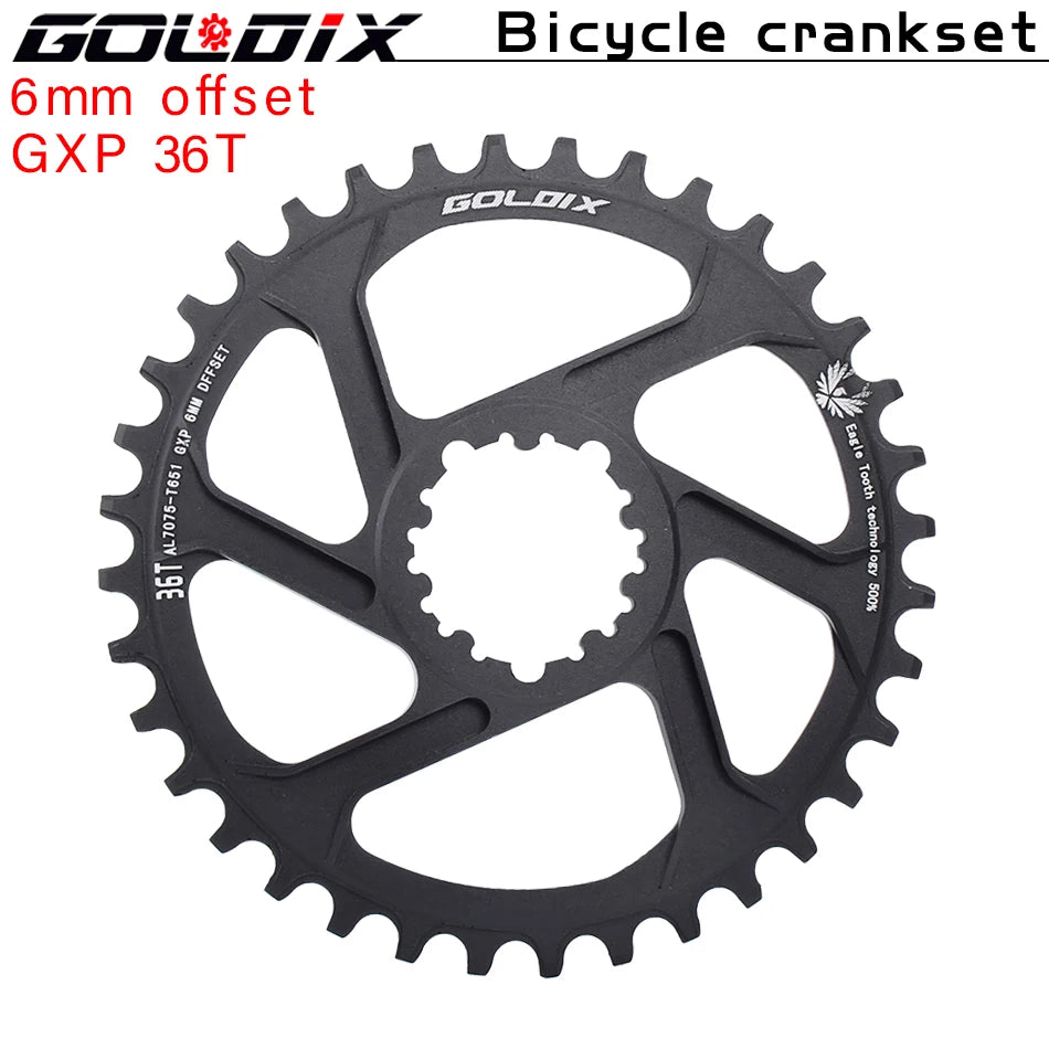 MTB Chainring 30T 32T 34T 36T 38T Direct Mount SRAM 0mm 3mm 6mm Offset