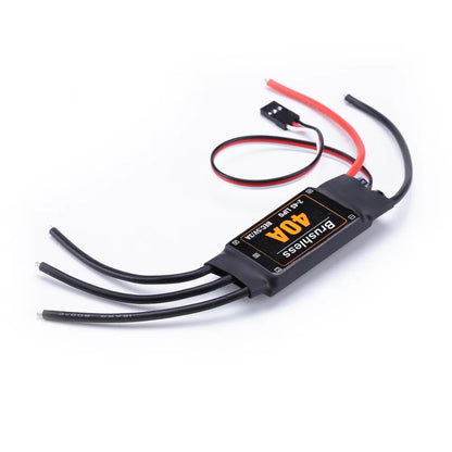 Mitoot 40A Brushless ESC Speed Controller, 2-4S with 5V 3A UBEC for RC FPV Quadcopter, Airplane, Helicopter