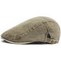 Vintage Cotton Beret Flat Cap Men Women Casual Autumn Fashion Hat