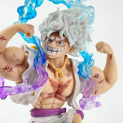 One Piece Nika Monkey D Luffy Action Figure Anime Collectible Model