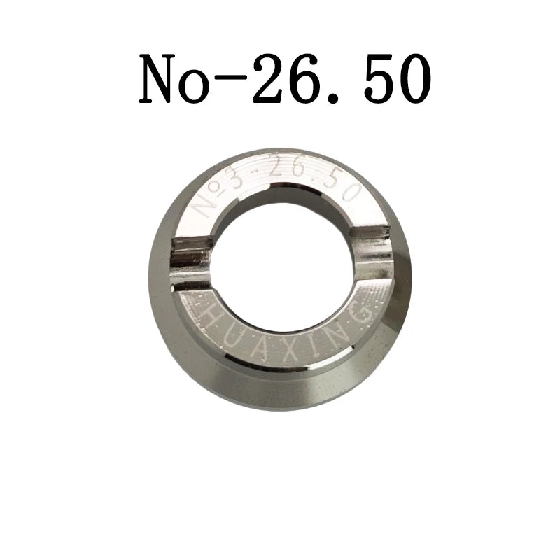 5537-13 Alloy Watch Case Back Opener DIe Waterproof Grooved Cover Suitable for Rolex Watches Remover Tool 18.5mm-36.5mm 5539