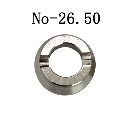 5537-13 Alloy Watch Case Back Opener DIe Waterproof Grooved Cover Suitable for Rolex Watches Remover Tool 18.5mm-36.5mm 5539