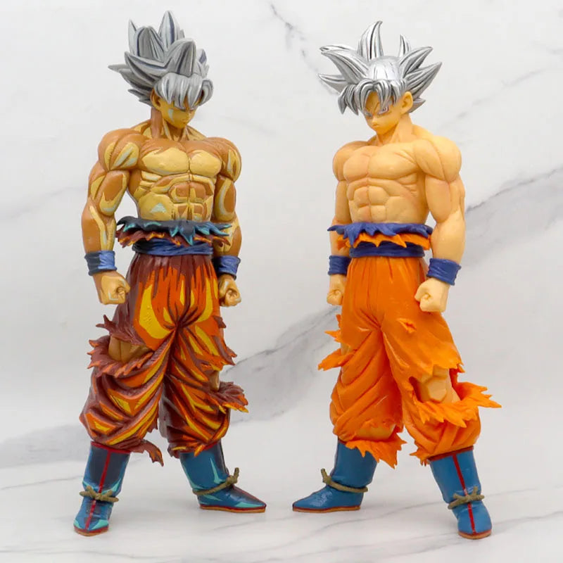 Dragon Ball Z Goku Ultra Instinct Figure Ultra Instinto Goku Action Figures 30CM PVC Statue Collection Model Toys Gifts-EXPROTAS
