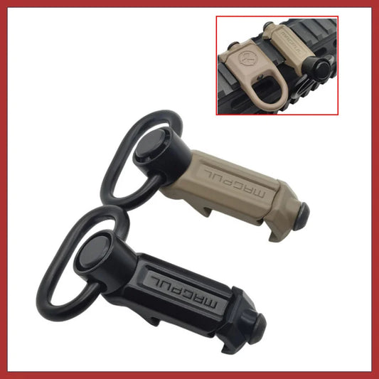 Hot 1PC Metal Strap Buckle QD Sling Swivel 20mm Picatinny Rail Mount Base Quick Detach Rail Mount For Mlok Rail Gun Accessories-EXPROTAS