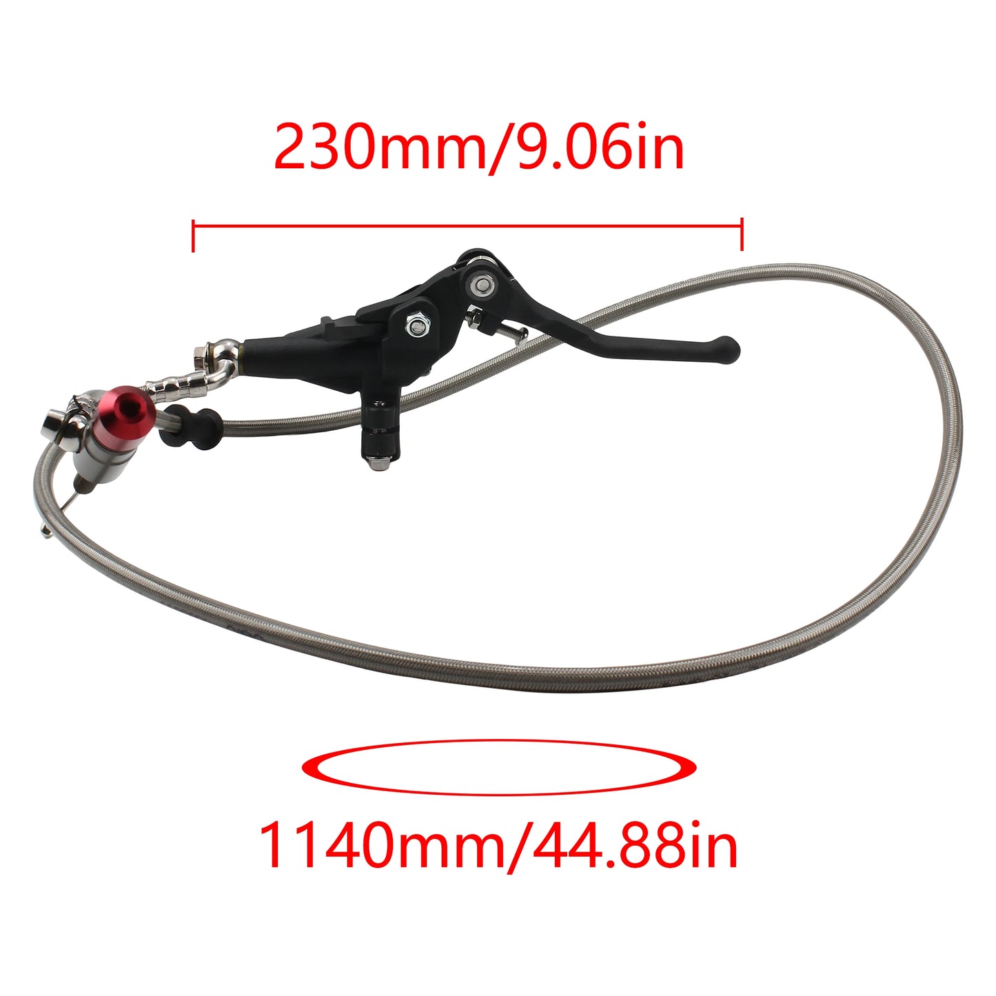 Universal 1200mm Hydraulic Brake & Clutch Levers for Dirt Bike Enduro Motocross