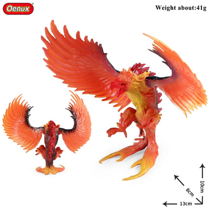 Oenux Fantasy Creature PVC Figure Dragon Phoenix Dinosaur Animal Model - EXPROTAS