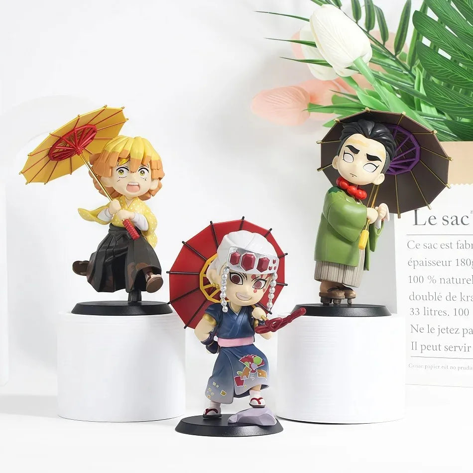 Blind Box Demon Slayer Figures Tanjiro Nezuko Kamado Anime Collectibles