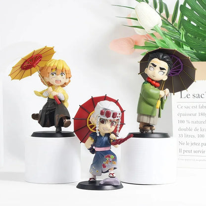 Blind Box Demon Slayer Figures Tanjiro Nezuko Kamado Anime Collectibles