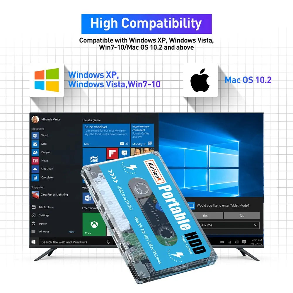 KINHANK Super Console 500G Gaming HDD 100000 Video Games 70 Emulators For DC/MAME/SS/NAOMI/PS2/PS1 Plug and Play Batocera OS-EXPROTAS
