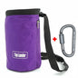 Rock Climbing Chalk Bag Magnesia Pouch with Waterproof Pocket