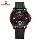 Original Brand NAVIFORCE 2024 New Quartz Watch for Men Waterproof Silicone Strap Business Male Classic Wrist watches Date Clock-EXPROTAS