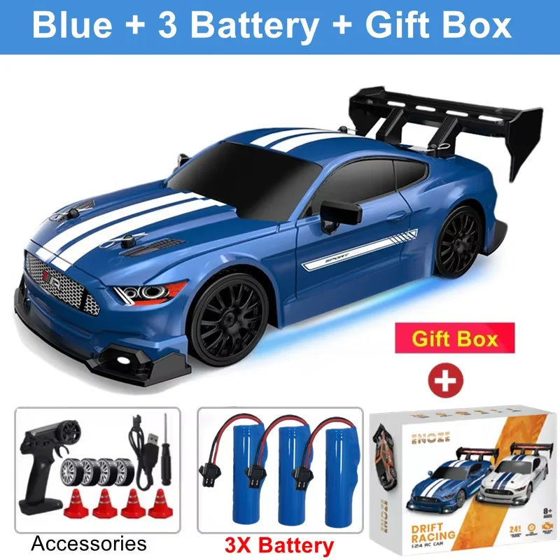 4WD RC Drift Car Remote Control 2.4G Racing Electric Toy 4x4 Vehicle