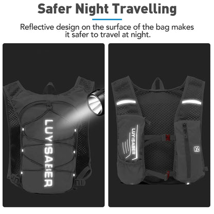 Ultralight Trail Running Hydration Vest Backpack for Marathon Racing Hiking - EXPROTAS