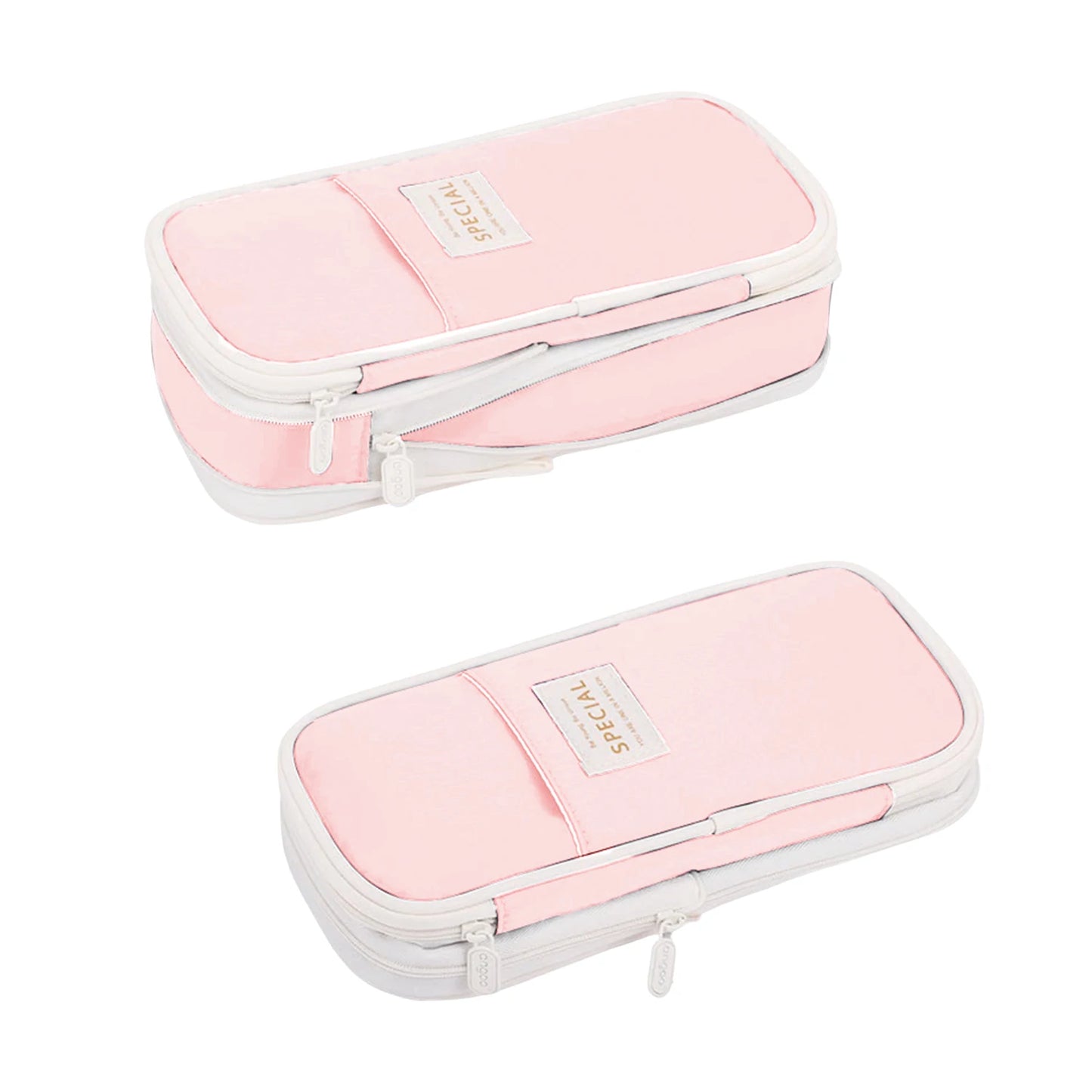 Kawaii Pencil Case Large Capacity Pouch for School Girls Students Stationery