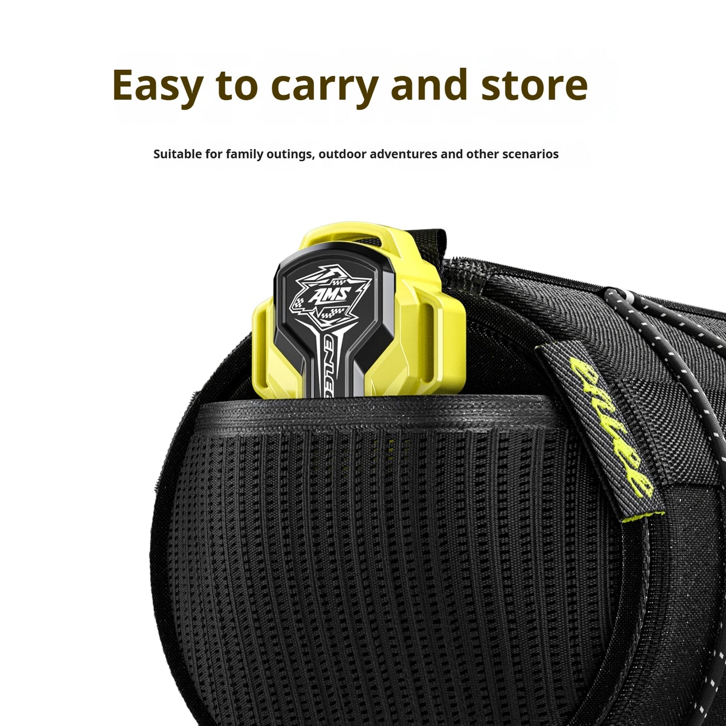Retractable MTB Bicycle Tow Rope ENLEE Pull Strap with Hook