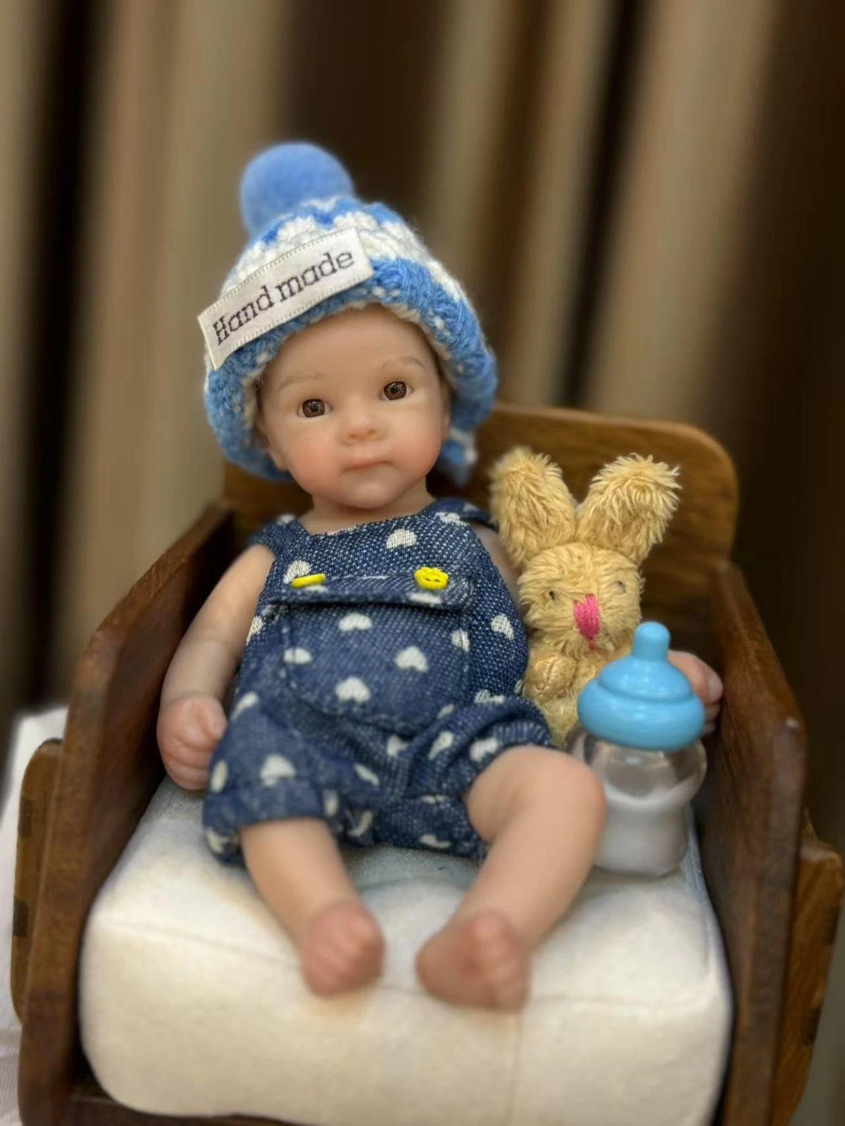 6 Inch Bettie Silicone Reborn Doll for Birthday Gifts - Girl or Boy