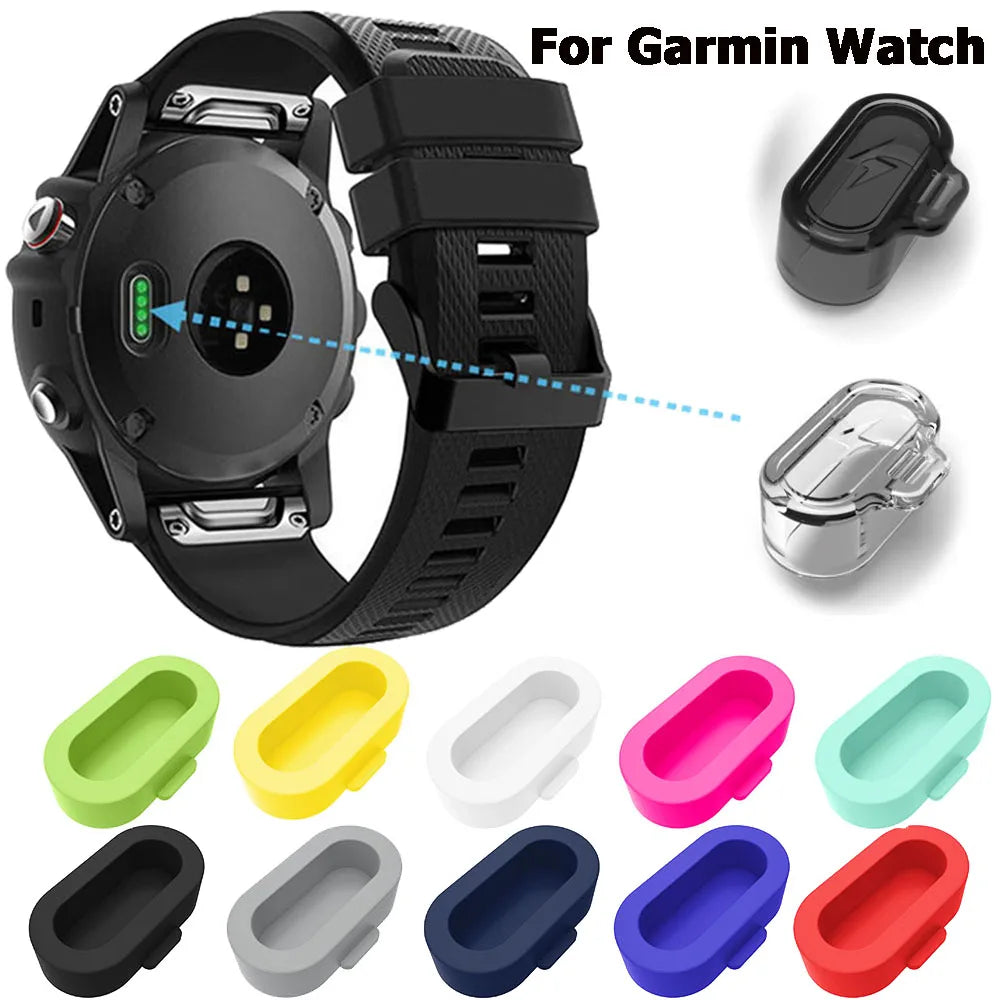 Garmin Fenix Port Dust Plug Charger Protector Cover 5/6/7/8