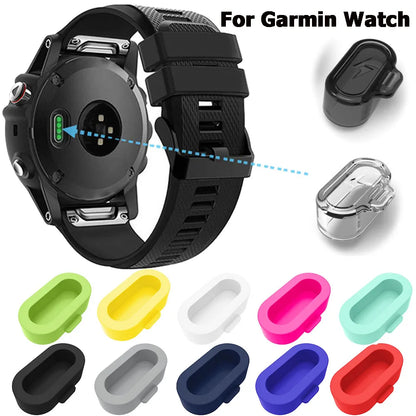 Garmin Fenix Port Dust Plug Charger Protector Cover 5/6/7/8