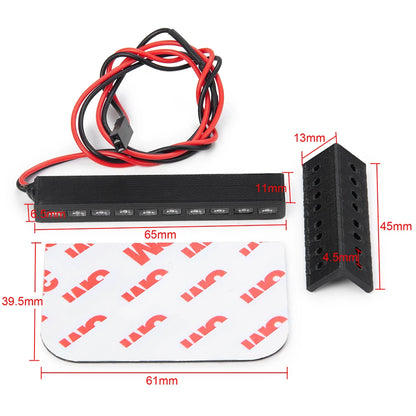 LED Light Bar 32/65mm for 1/10 RC Crawler Axial SCX10 TRX-4 D90
