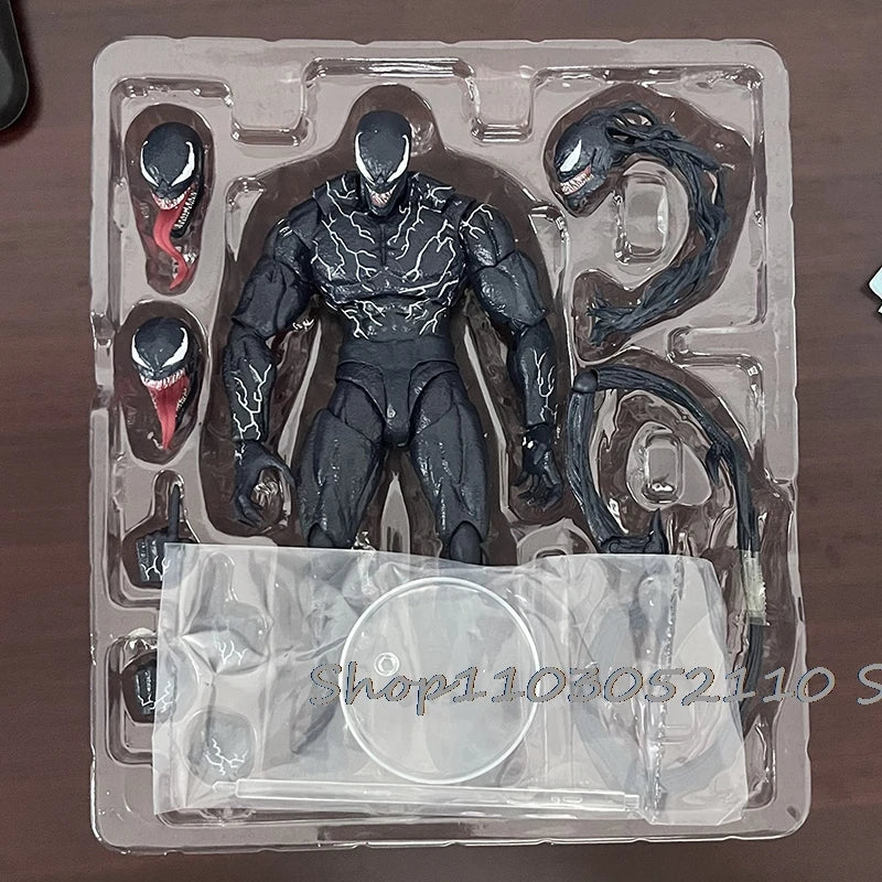 SHFiguarts Venom Red Venom Carnage Action Figure Shf Venom 2 Let There Be Carnage Anime Figure Model Toy Birthday Gifts Doll-EXPROTAS