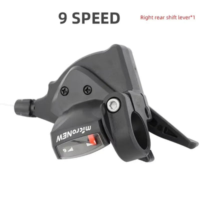 MicroNEW MTB Shifter Lever 3x7 3x8 3x9 3x10 3x11 Speed Front Rear Trigger Shift