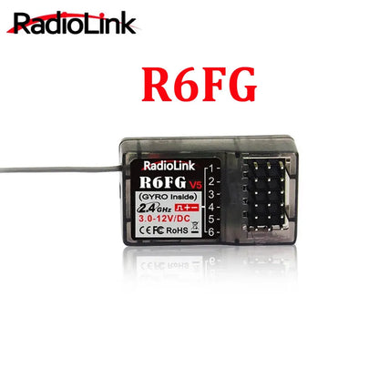 Radiolink 2.4GH R8FG R4FGM R6FG R6F Receiver Gyro for RC Car Boat Work for Transmitter RC4GS RC6GS T8FB T8S RC8X-EXPROTAS