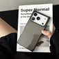Fluorescent Clear Shockproof Case for iPhone 11-17 Air Pro Max Crystal Cover