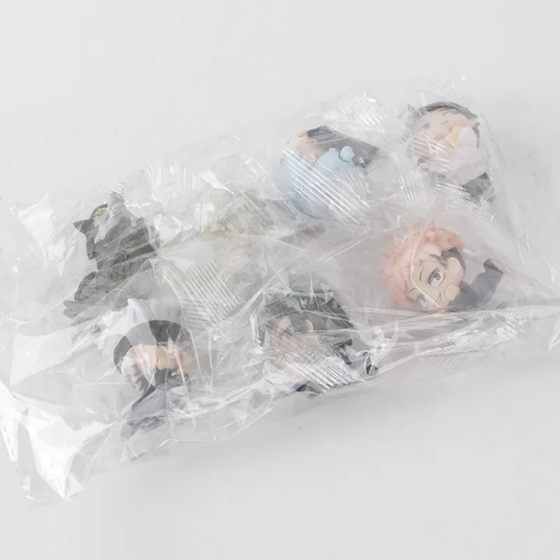 Jujutsu Kaisen 7pcs Anime Figure Set Gojo Yuji Megumi Nobara Sukuna Geto - EXPROTAS