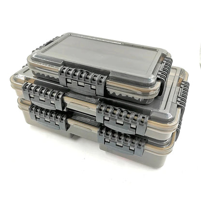 Waterproof Fishing Tackle Box Large Storage for Hooks Lures Bait Gear