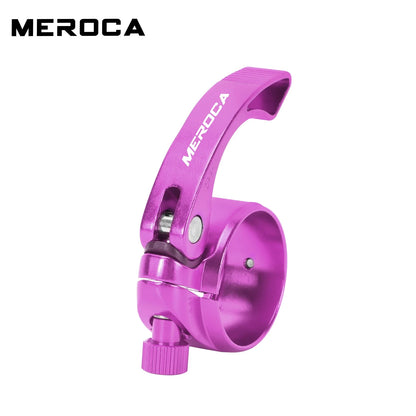 MEROCA Folding Bike Seatpost Clamp 40.9mm Quick Release for 33.9mm Seatpost