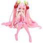 Hatsune Miku Pink Dress Figure Cherry Blossom PVC Anime Statue Collectible Gift