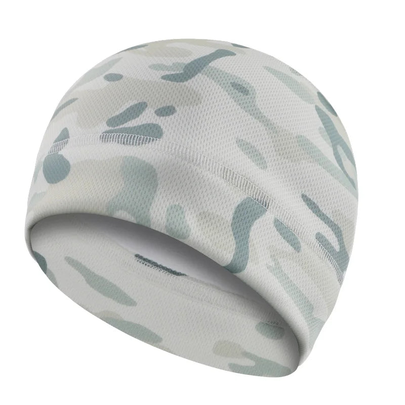 Men Women Winter Fleece Beanie Hat, Windproof Tactical Military Skull Cap for Hiking Hunting