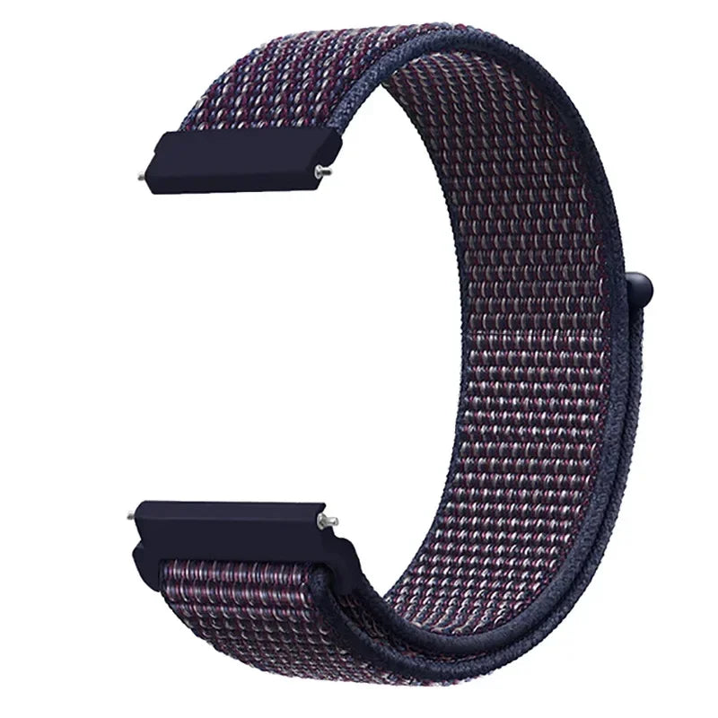 20mm 22mm Nylon Strap for Garmin Forerunner Venu Vivoactive Watch Band
