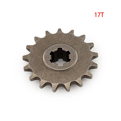 T8F Front Gearbox Sprocket 11T 13T 17T 20T for 47cc 49cc Mini Moto ATV Scooter