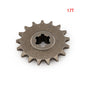 T8F Front Gearbox Sprocket 11T 13T 17T 20T for 47cc 49cc Mini Moto ATV Scooter