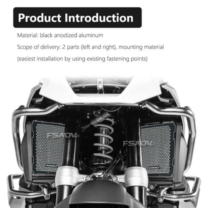 R1300GS Motorcycle Radiator Grille Guard Cover Protector For BMW R 1300GS R1300 GS R 1300 GS ADV ADVENTURE 2023 2024-EXPROTAS