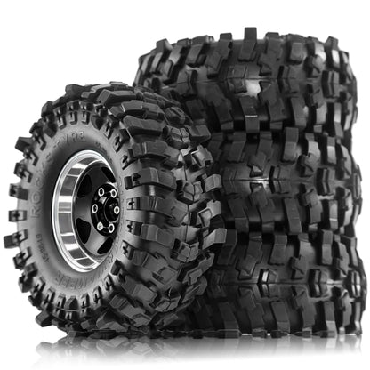 4pcs 1.9 Wheel Tires for 1/10 RC Crawler TRX4 TRX6 SCX10 II III Gen7 D90