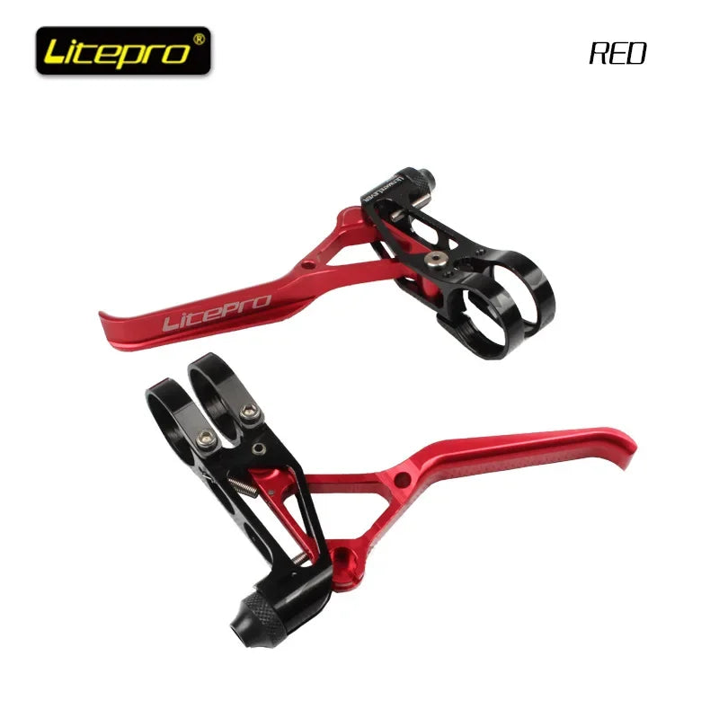 LP Litepro Ultralight CNC Folding Bike V-Brake Lever 64g for Road Small Wheel
