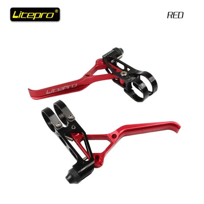 LP Litepro Ultralight CNC Folding Bike V-Brake Lever 64g for Road Small Wheel